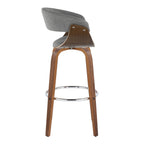 Vintage Mod - Mid Century Modern Fixed Height Barstool