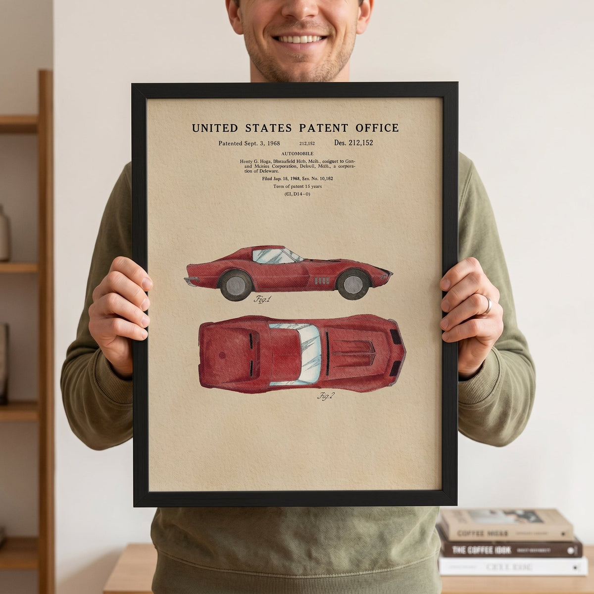 Red Muscle Car (1968)