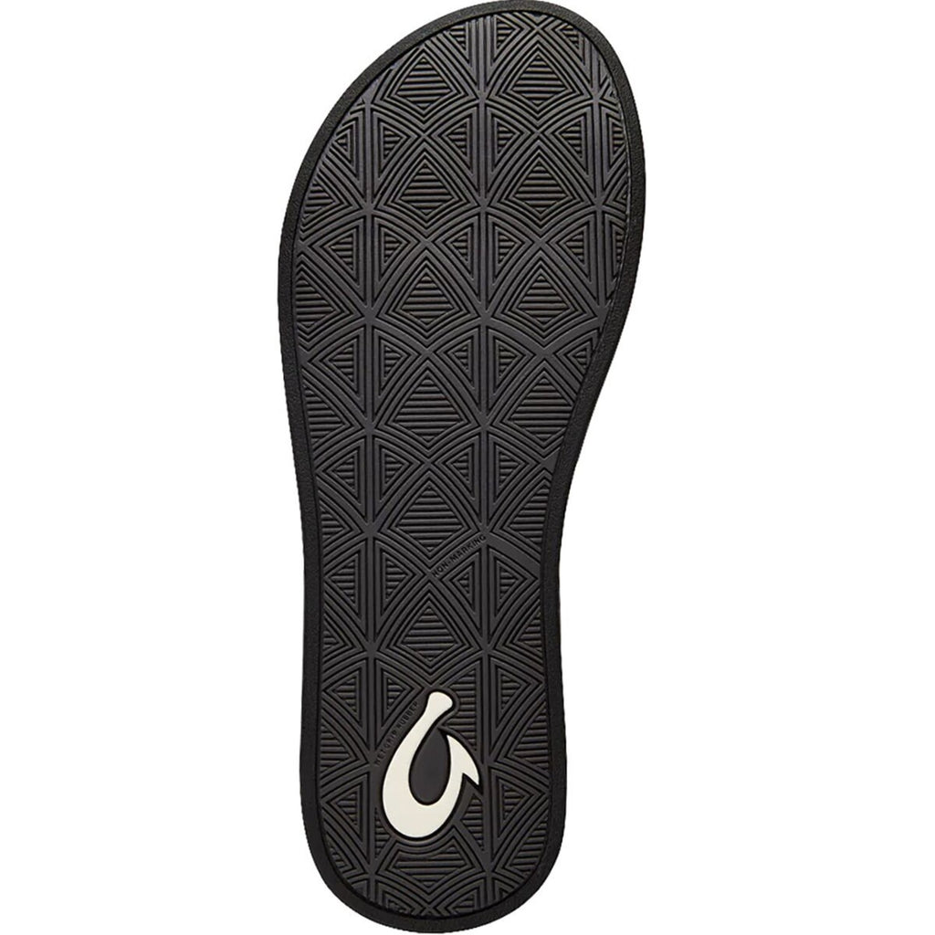 Olukai // Women's // Puawe Flip Flop // Sea Glass + Black