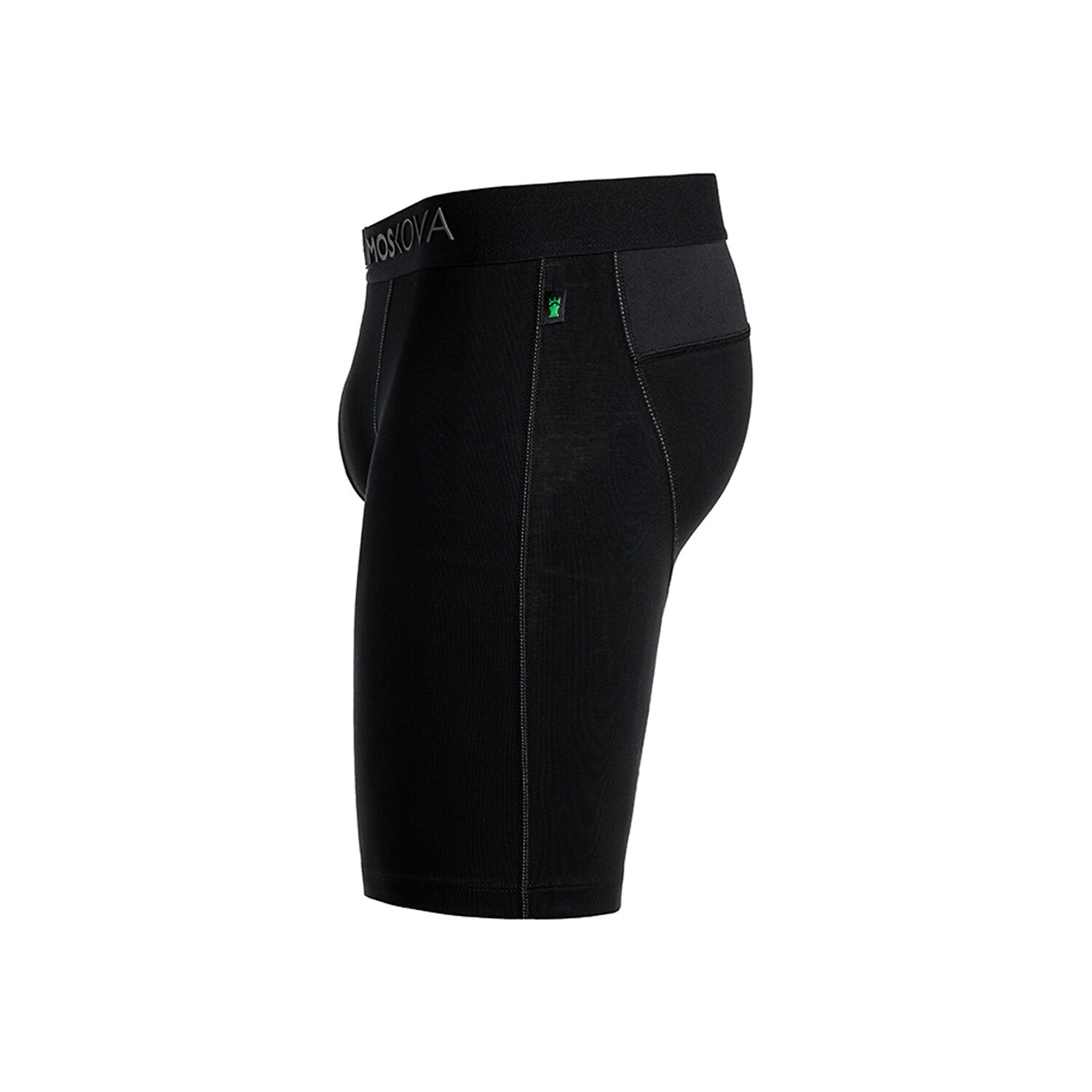 M2 Cotton Boxer // Long Inseam // Phantom Black