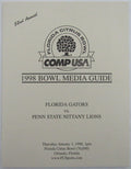 1998 52nd Annual Florida Citrus Bowl Media Guide (PSU vs. Florida) 137285