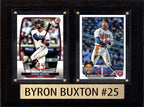 Byron Buxton Minnesota Twins 2024 2025 Topps Card Plaque 6x8
