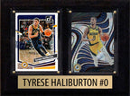 Tyrese Haliburton Indiana Pacers #0 2023 2024 2025 6x8 Plaque Donruss Panini Hoops