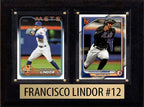 Francisco Lindor New York Mets 2024 Topps Bowman 2 Card Plaque 6x8