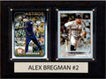 Alex Bregman Houston Astros 2024 Topps Card Plaque 6x8