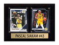 Pascal Siakam Indiana Pacers 2 Card Plaque 6x8 2024 2025 Hoops Donruss Panini