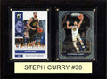 Steph Curry #30 2023 2024 Donruss Hoops Card Plaque 6x8 Golden State Warriors