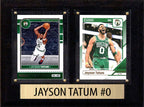 Jayson Tatum #0 Boston Celtics 2025 2023 2024 Donruss Hoops Card Plaque 6x8