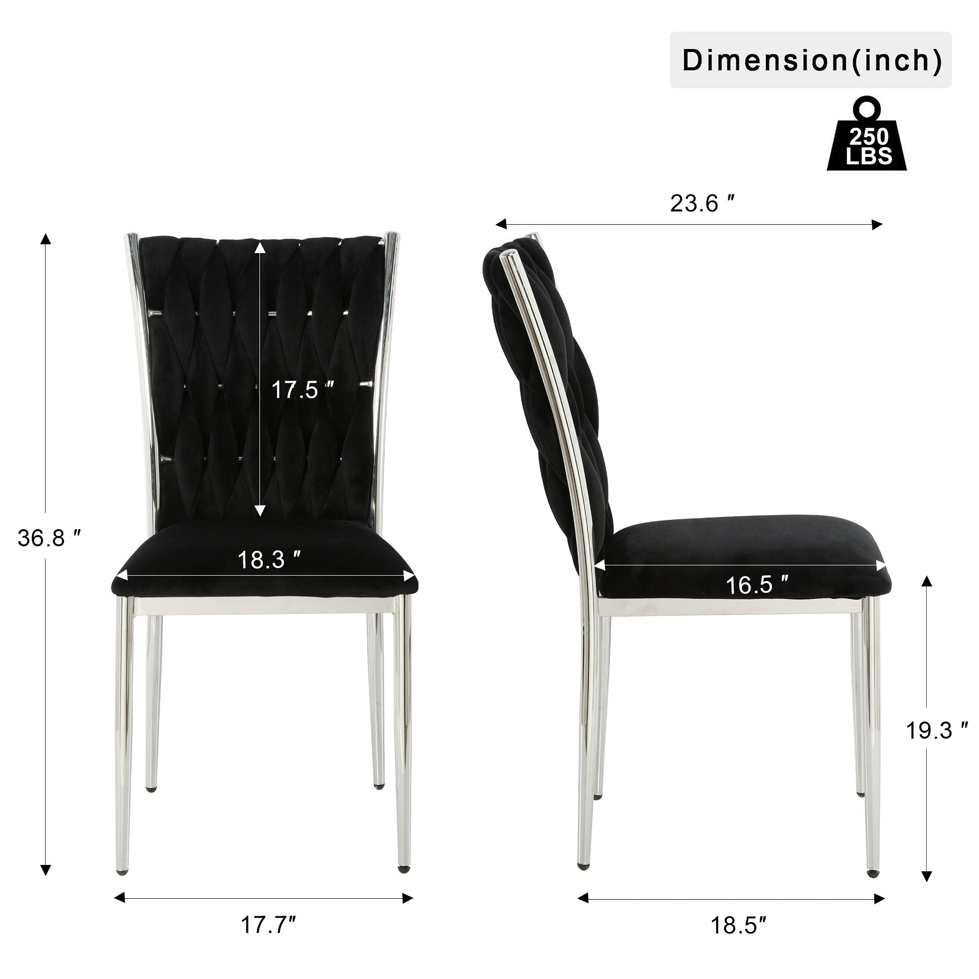 Modern Dining Chair Set