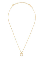 Ferragamo Women Gancini Crystals Necklace - L