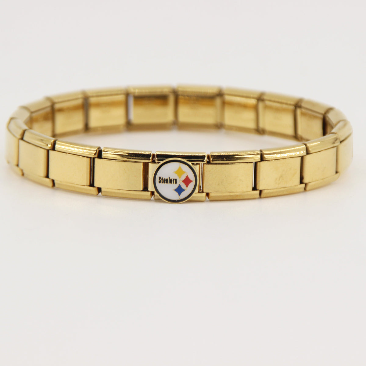 Football Team Logo Italian Charm Bracelet – Custom Gifts for Fans