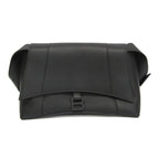 Balenciaga // Leather Downtown Medium Shoulder Bag // Black // Pre-Owned