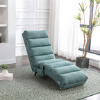 Massage Chaise Lounge Indoor, Ergonomic Electric Massage Lounger