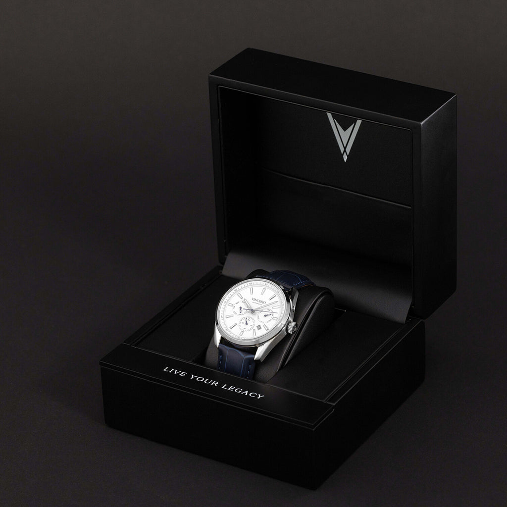 Vincero Reserve Automatic // BLU-SIL-Z06