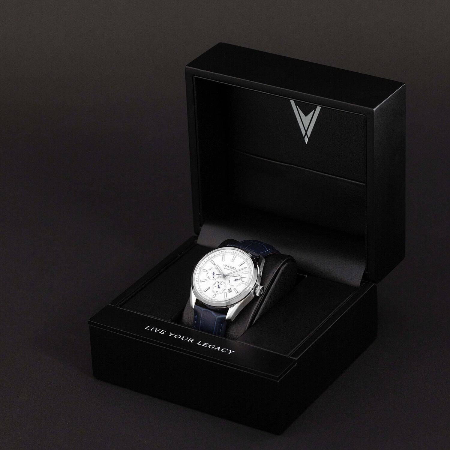 Vincero Reserve Automatic // BLU-SIL-Z06