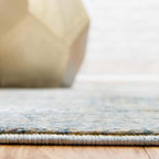 Unique Loom Sardinia Helios Rug // Light Blue