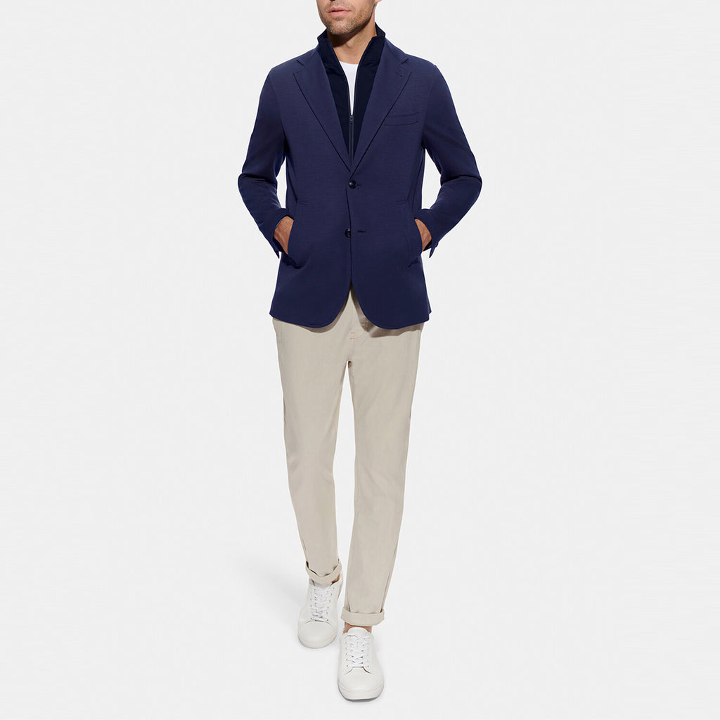 Lightweight Jersey Blazer // Medium Blue