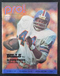 1972  Buffalo Bills vs. New England Patriots Program 10/08 Floyd Little 172500