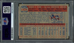 Herb Plews Signed 1957 Topps Trading Card #169 Senators PSA/DNA 183566