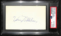 Vern Mikkelsen HOF Signed/Auto 3x5 Index Card Minneapolis Lakers PSA/DNA 188572