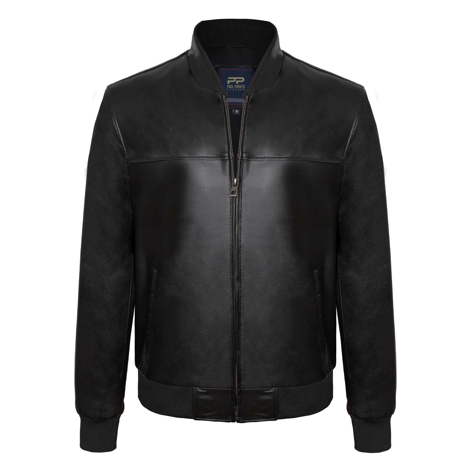 Mock Neck Jacket // Black
