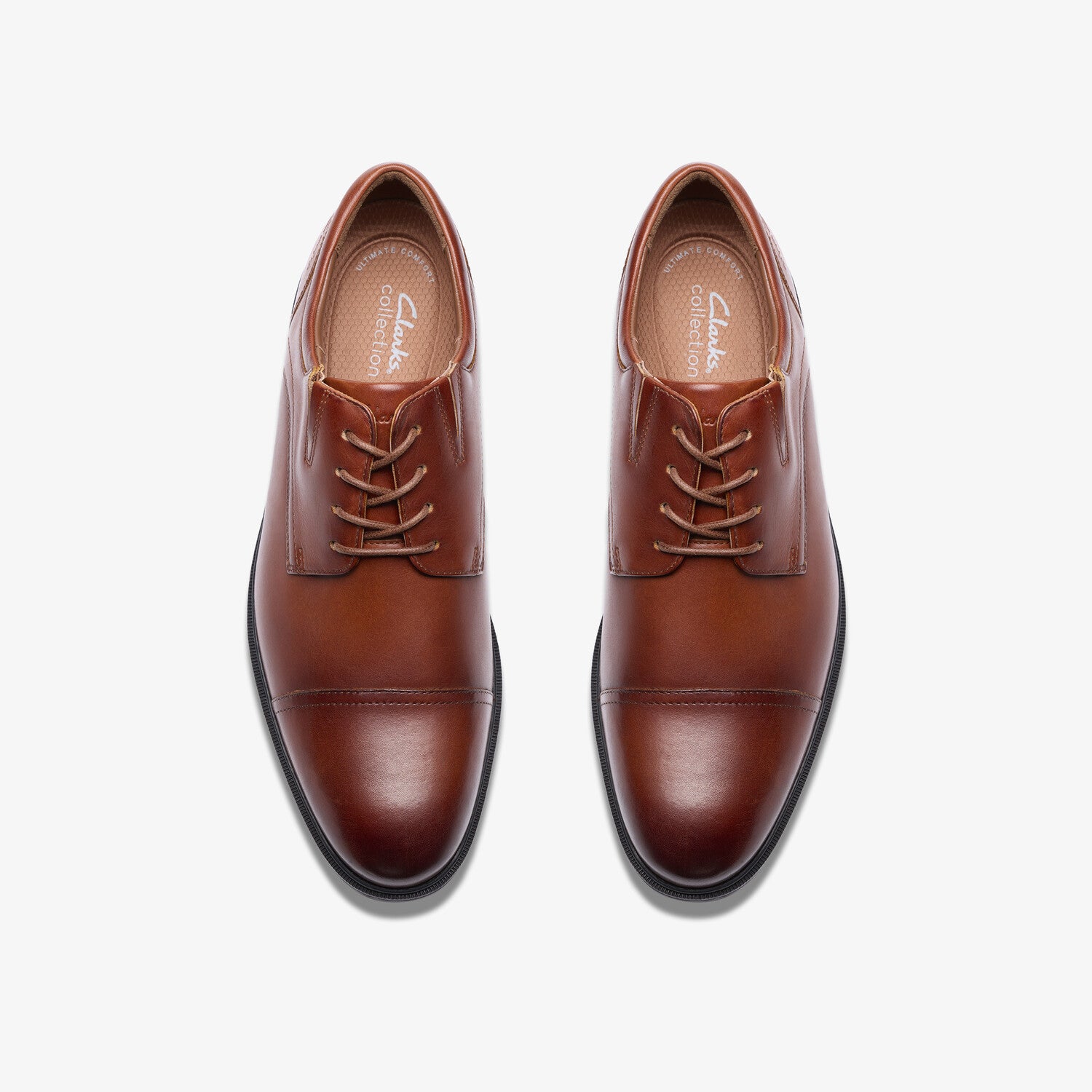 Steadwell Cap // Cap-Toe Derby // Dark Tan Leather