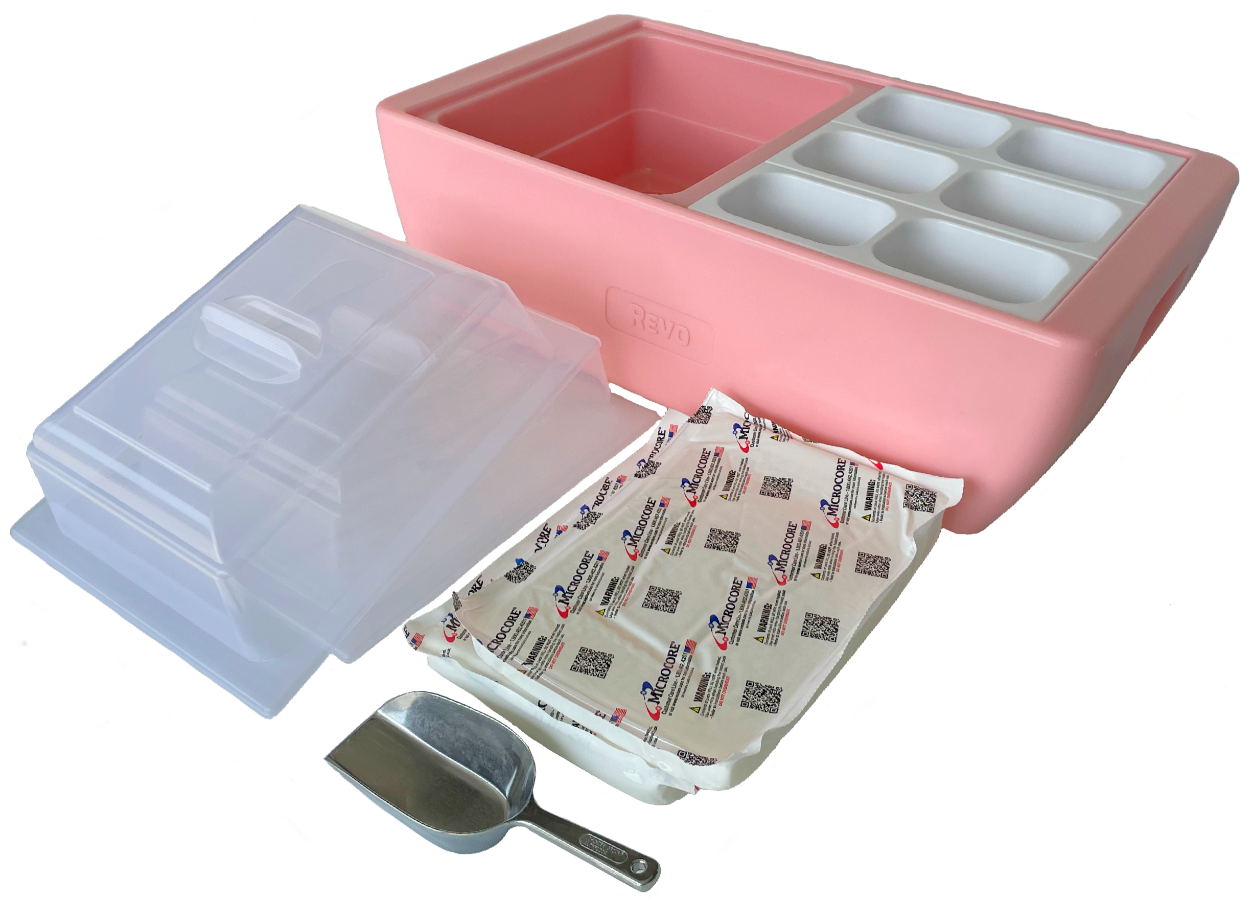 Dubler HEAT Flameless Chafer and Cooler™ | Pink Coral