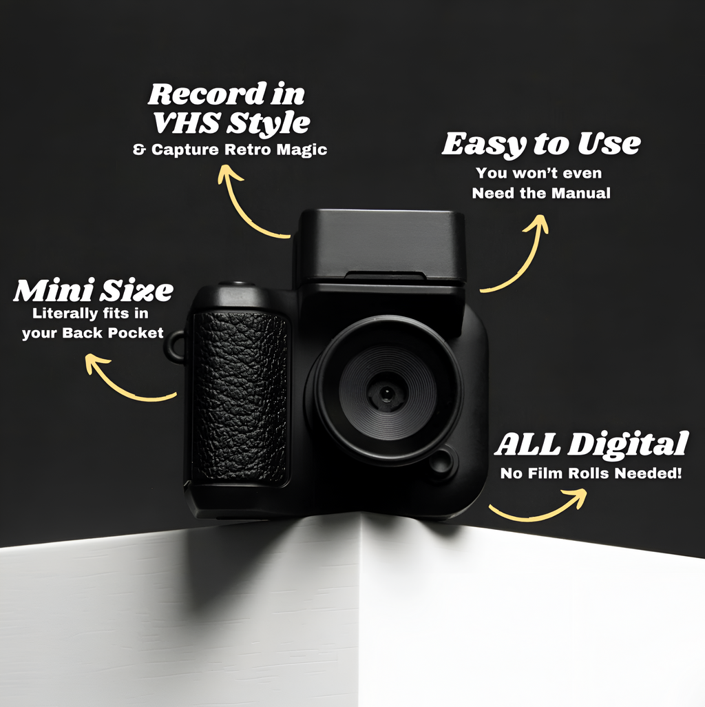 Y2Kraft 90’s Vibes Mini Camera