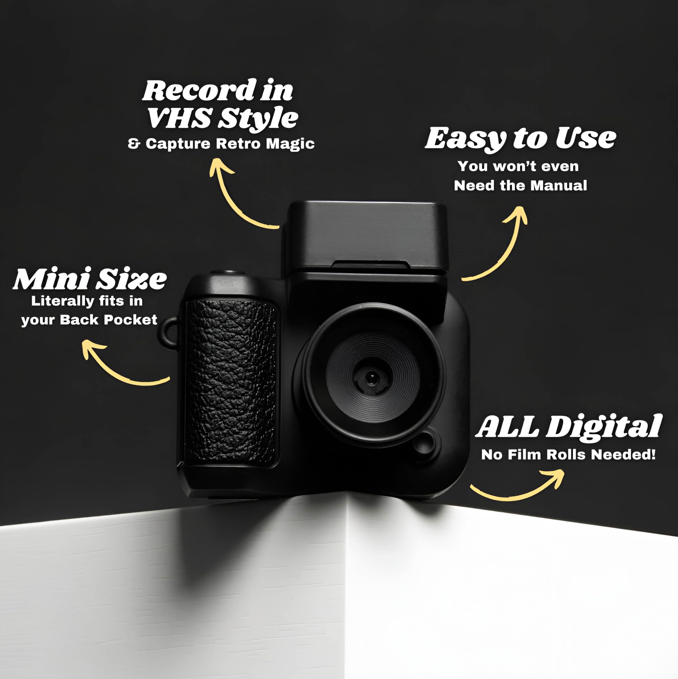 Y2Kraft 90’s Vibes Mini Camera