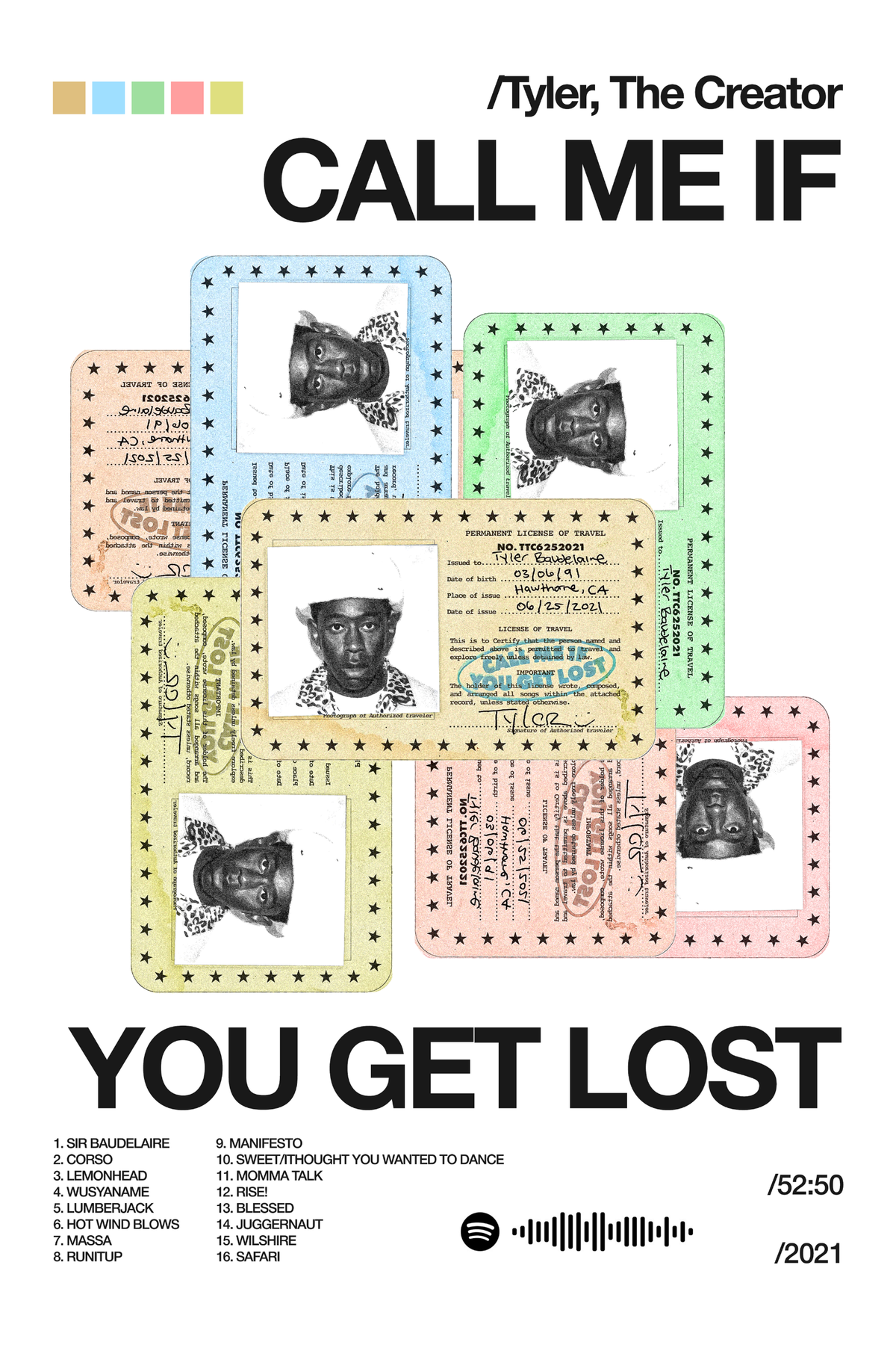 Call Me If You Get Lost - Playback Series