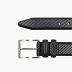 The Beveled Edge Black | 1.3" Width