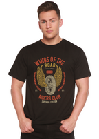 Wings Of The Road Spun Bamboo® Men's Bamboo Viscose/Organic Cotton Short Sleeve Graphic T-Shirt