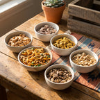 Gourmet Manly Nut Box Gift for Men - 6 Snacks