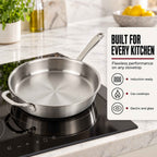 5-Ply Stainless Frying Pan