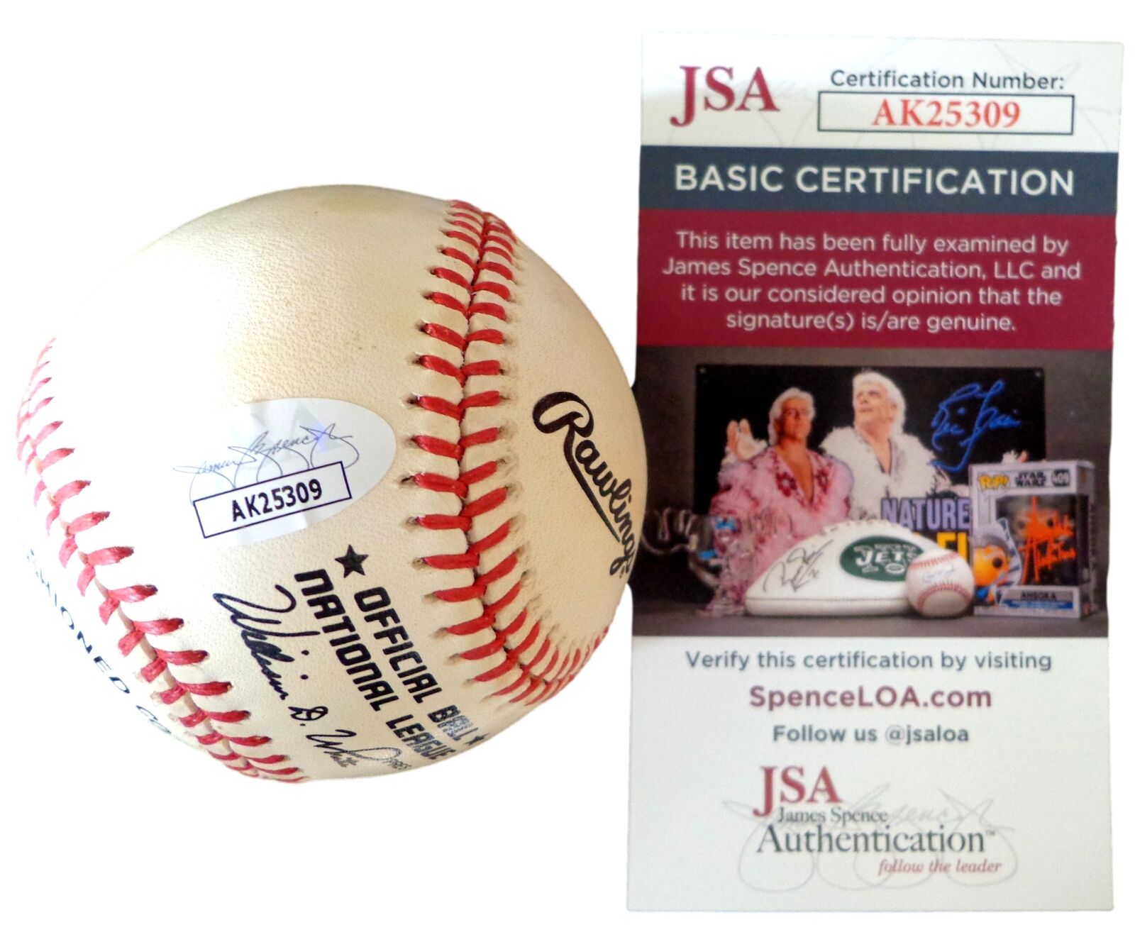 Stanley Glenn Autographed ONL Baseball Negro League Stars JSA 179807