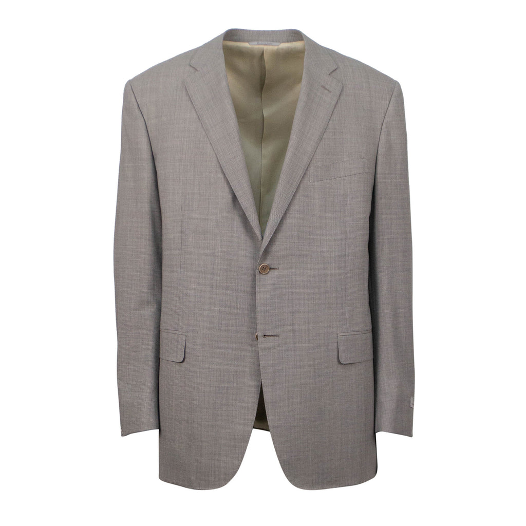 Wool 2 Button Suit // Tan