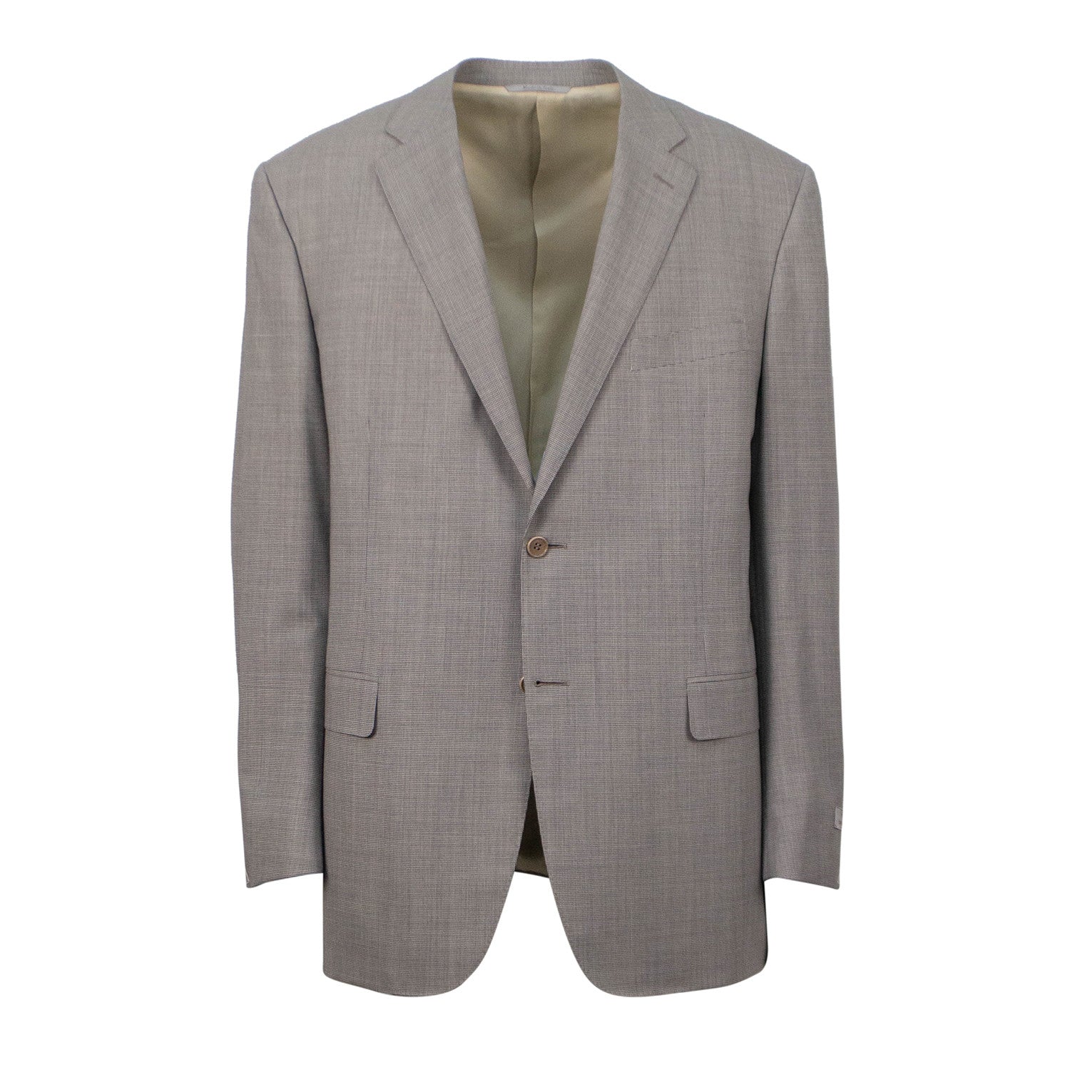 Wool 2 Button Suit // Tan