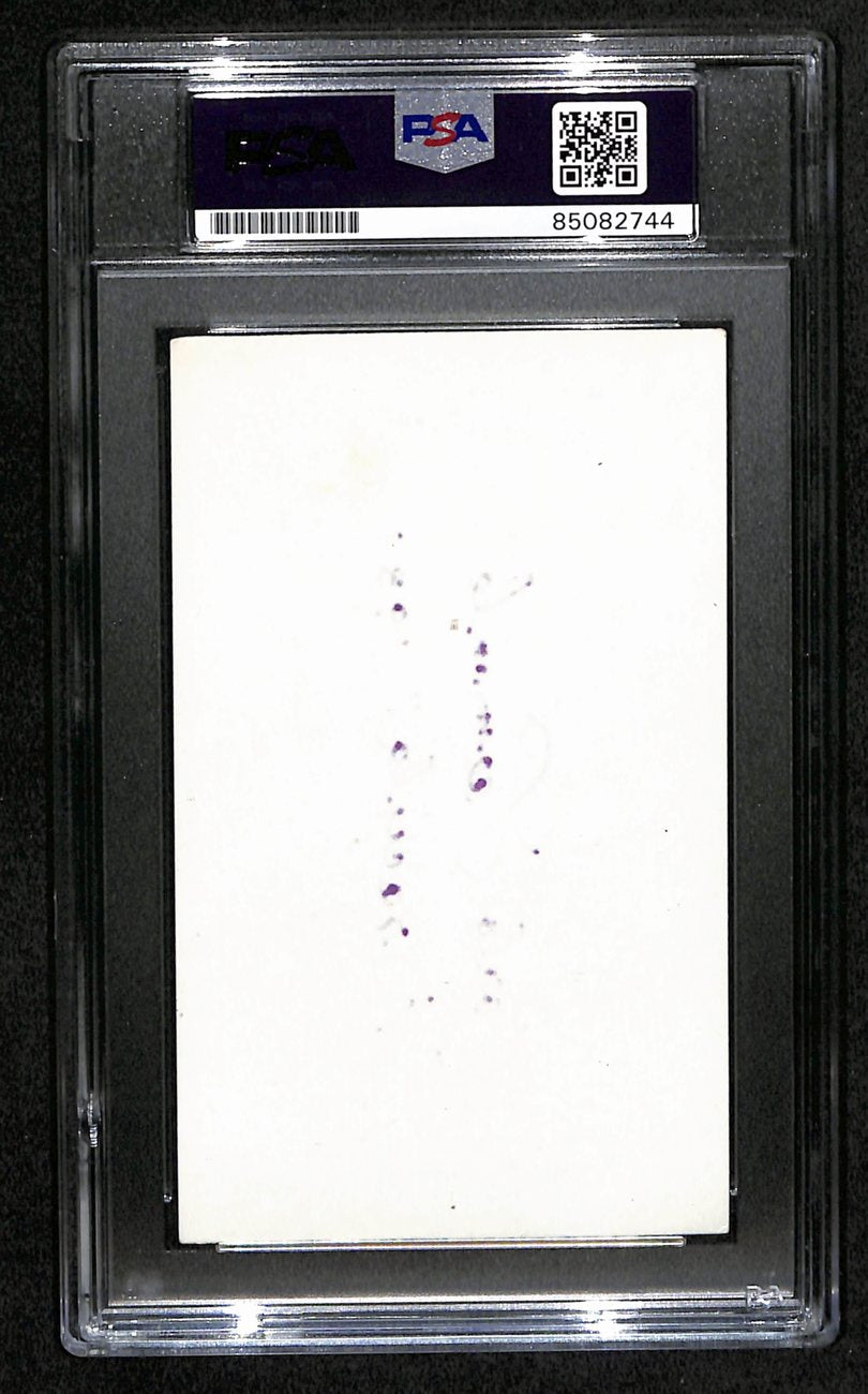 Carla  Laemmle Signed/Inscribed 3x5 Index Card "Dracula" 1931 PSA/DNA 183931