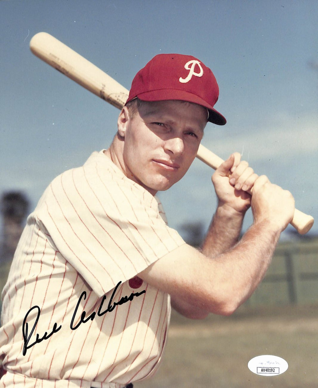 Rich Ashburn HOF Signed/Autographed 8x10 Photo Philadelphia Phillies JSA 190332