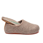 Yew Wool Slipper // Brown