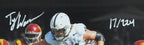 Tyler Warren Signed/Inscribed "17/224" 11x14 Photo Penn State JSA 193114