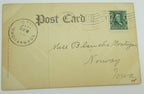 Vintage Postcard postmarked 1907 Univ. of Illinois, College Pennant Series #15