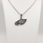 Philadelphia Eagles Zircon Pendant Necklace – Perfect Fan Gift for Game Day & Holidays