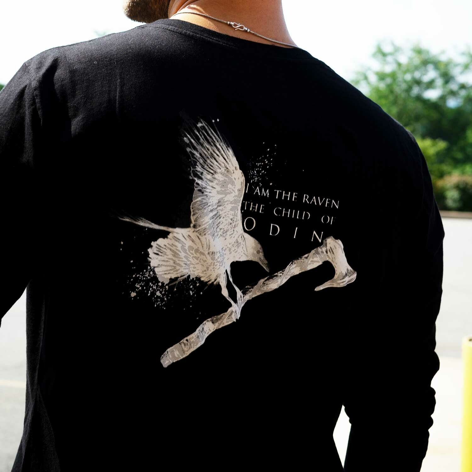 Raven Long-Sleeve Shirt // Black