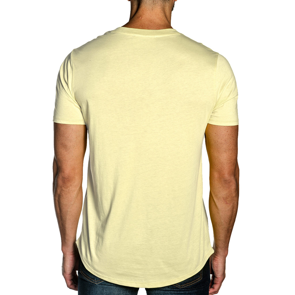 Liam Short Sleeve T-Shirt // Pastel Yellow