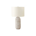Lighting, Table Lamp - Cream - Resin