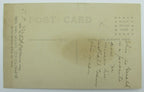 Vintage Postcard (1917?) with 2 pictures of a football player in uniform 140021