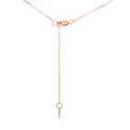 .73ct Sapphire Diamond Fashion Pendants 10KT Rose Gold