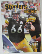 Lot of 3 Pittsburgh Steelers Gamedays and 2004 Football Steelers Yearbook 146807