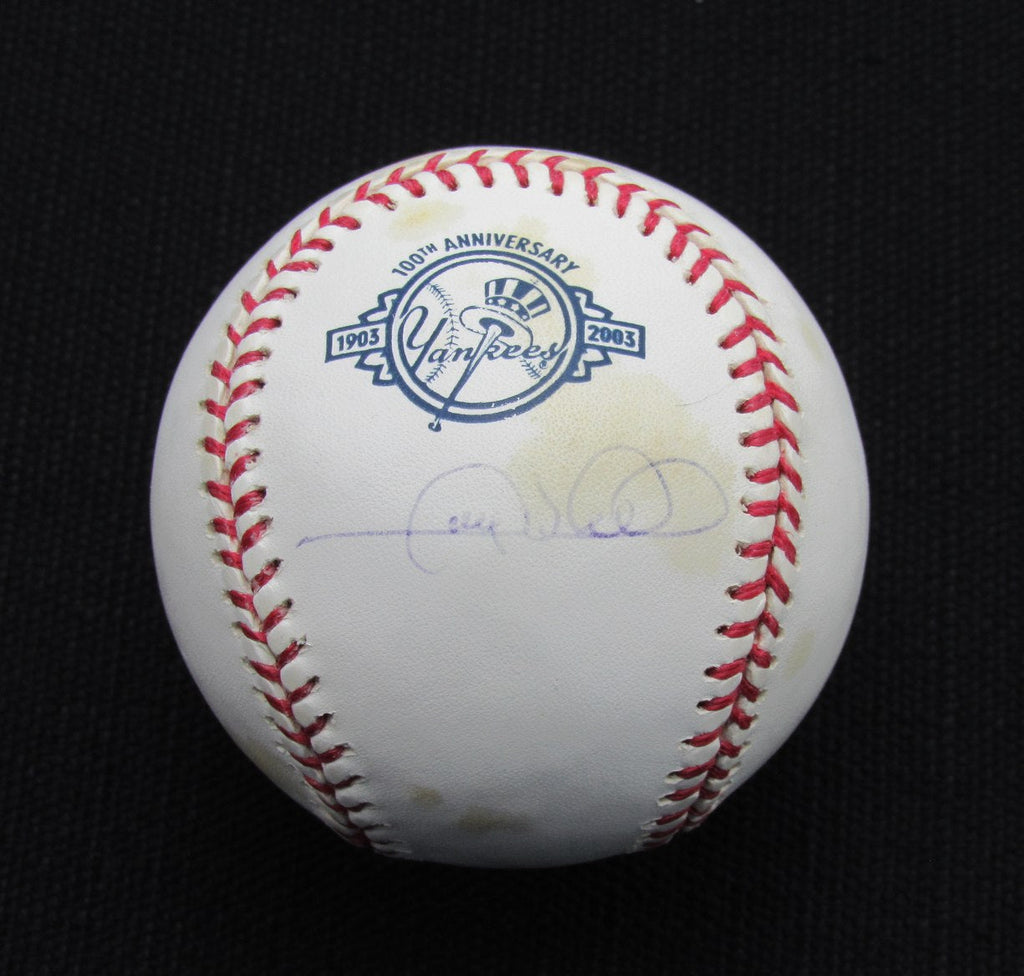Gary Sheffield Signed/Auto Yankees 100th OML Baseball JSA  186706